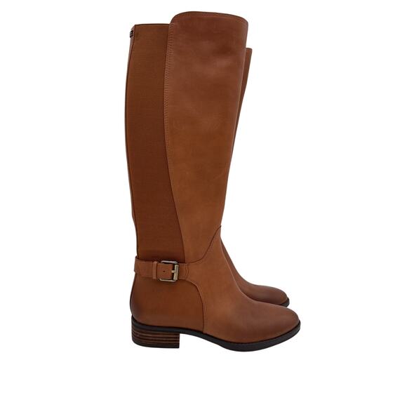 Sam Edelman Paxten boots in Whiskey Lea leather size 6 M NEW - Picture 2 of 6